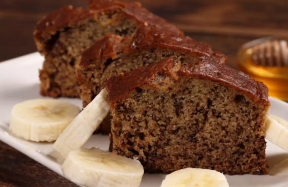 Receita de Bolo de Banana com Aveia em 9 passos