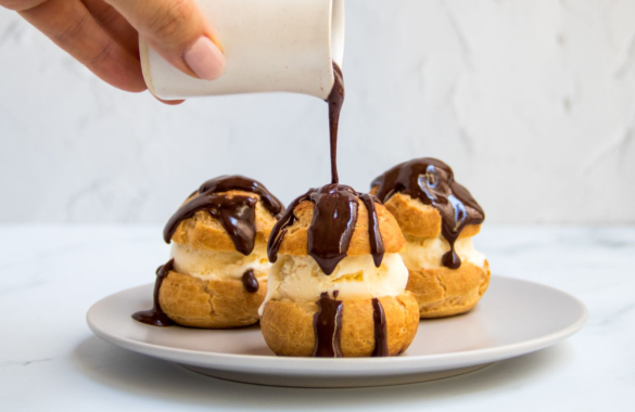 Receita de Profiterole em 14 passos