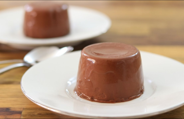 Receita de Panna Cotta de Chocolate em 11 passos