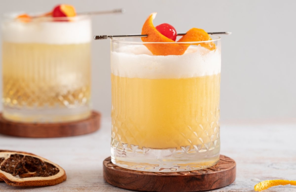 Receita de Whisky Sour em 6 passos