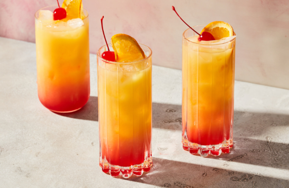 Receita de Tequila Sunrise em 6 passos