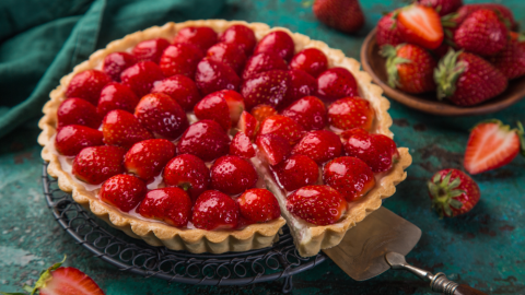 Receita de Torta de Morango em 6 passos