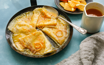 Receita de Crepe Suzette em 16 passos