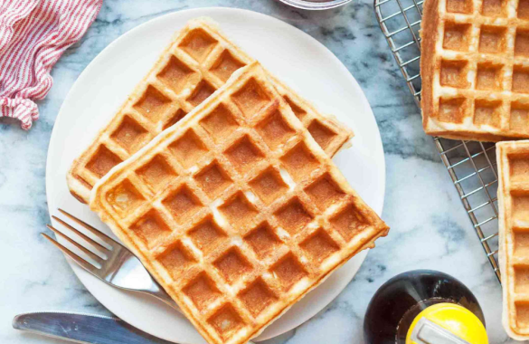 Receita de Waffle em 7 passos